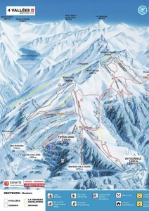 Off-piste ski areas in Verbier