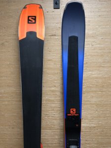 For Sale - 2017-18 Salomon XDR 88 Ti 179 cm Skis with Warden
